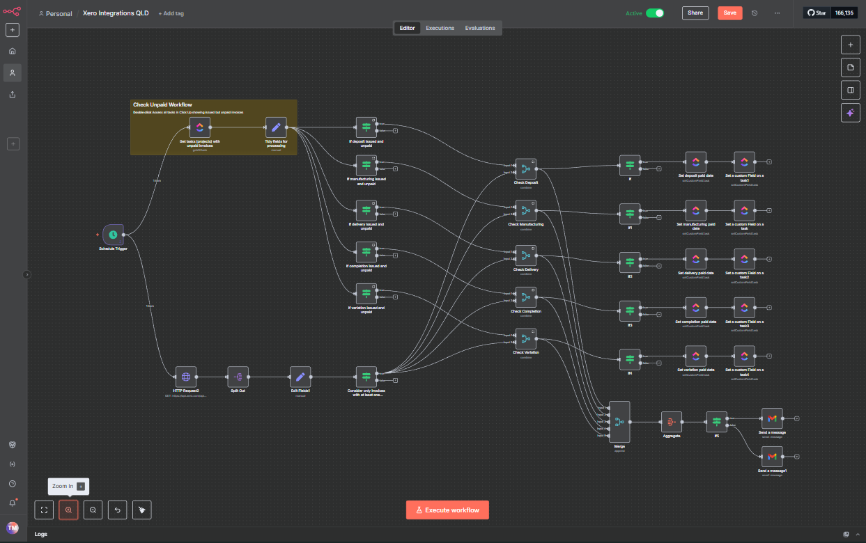 Xero to ClickUp Integration